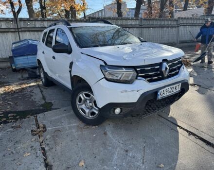 Белый Рено Дастер, объемом двигателя 1.5 л и пробегом 106 тыс. км за 10000 $, фото 1 на Automoto.ua