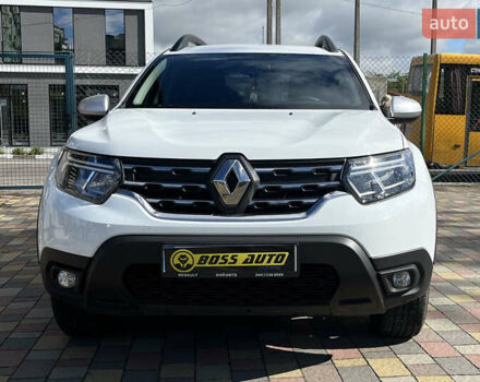 Белый Рено Дастер, объемом двигателя 1.46 л и пробегом 47 тыс. км за 21750 $, фото 1 на Automoto.ua