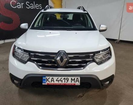 Белый Рено Дастер, объемом двигателя 1.46 л и пробегом 136 тыс. км за 18600 $, фото 1 на Automoto.ua