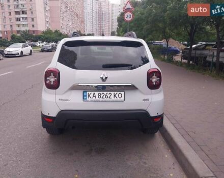 Белый Рено Дастер, объемом двигателя 1.46 л и пробегом 63 тыс. км за 17999 $, фото 1 на Automoto.ua