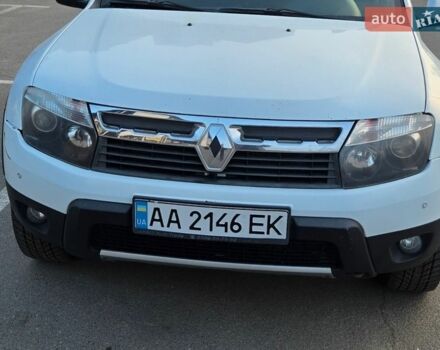 Белый Рено Дастер, объемом двигателя 1.46 л и пробегом 315 тыс. км за 7736 $, фото 1 на Automoto.ua