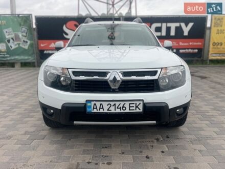 Білий Рено Дастер, об'ємом двигуна 1.5 л та пробігом 316 тис. км за 8599 $, фото 1 на Automoto.ua