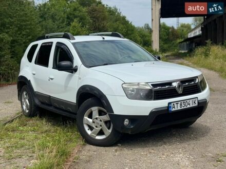 Білий Рено Дастер, об'ємом двигуна 1.46 л та пробігом 291 тис. км за 8499 $, фото 1 на Automoto.ua