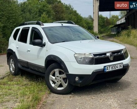 Белый Рено Дастер, объемом двигателя 1.46 л и пробегом 291 тыс. км за 8499 $, фото 1 на Automoto.ua