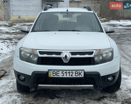 Белый Рено Дастер, объемом двигателя 1.6 л и пробегом 170 тыс. км за 7600 $, фото 1 на Automoto.ua