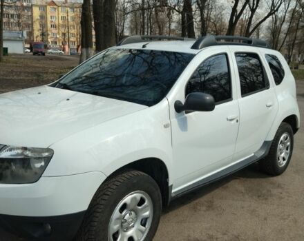 Белый Рено Дастер, объемом двигателя 1.6 л и пробегом 203 тыс. км за 8200 $, фото 1 на Automoto.ua