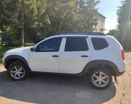 Белый Рено Дастер, объемом двигателя 1.5 л и пробегом 188 тыс. км за 8000 $, фото 1 на Automoto.ua