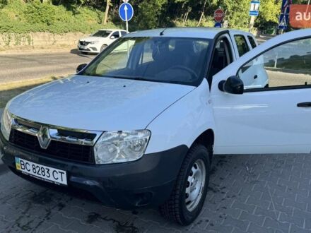 Белый Рено Дастер, объемом двигателя 1.6 л и пробегом 203 тыс. км за 7700 $, фото 1 на Automoto.ua