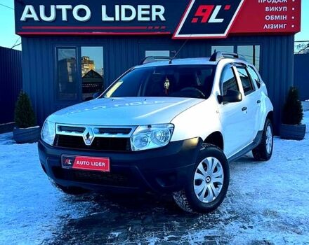 Белый Рено Дастер, объемом двигателя 1.5 л и пробегом 207 тыс. км за 8800 $, фото 1 на Automoto.ua