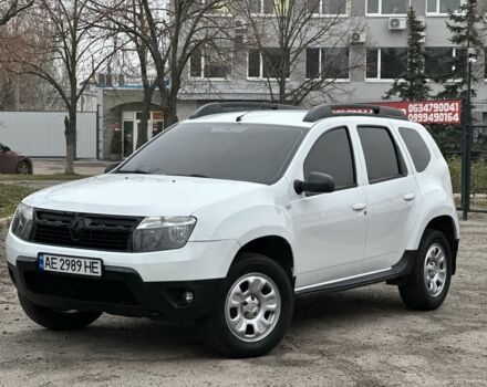 Белый Рено Дастер, объемом двигателя 1.6 л и пробегом 136 тыс. км за 8500 $, фото 1 на Automoto.ua