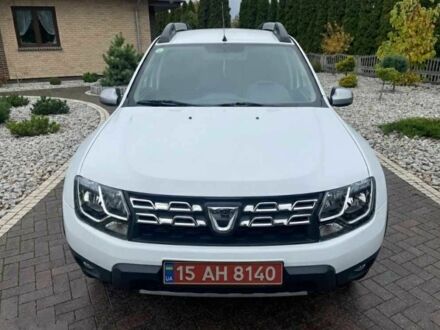 Белый Рено Дастер, объемом двигателя 1.5 л и пробегом 160 тыс. км за 8600 $, фото 1 на Automoto.ua