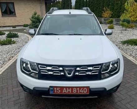 Белый Рено Дастер, объемом двигателя 1.5 л и пробегом 160 тыс. км за 8600 $, фото 1 на Automoto.ua