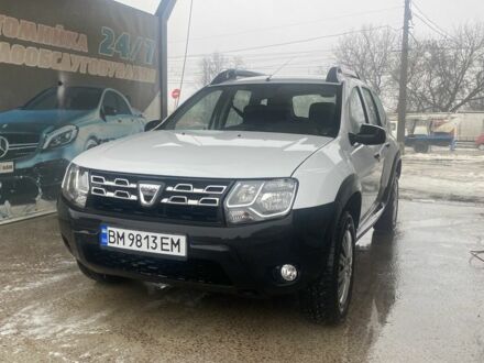 Белый Рено Дастер, объемом двигателя 1.5 л и пробегом 265 тыс. км за 9600 $, фото 1 на Automoto.ua