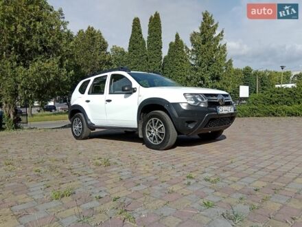 Белый Рено Дастер, объемом двигателя 1.46 л и пробегом 167 тыс. км за 9700 $, фото 1 на Automoto.ua