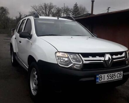 Белый Рено Дастер, объемом двигателя 1.46 л и пробегом 120 тыс. км за 11200 $, фото 1 на Automoto.ua