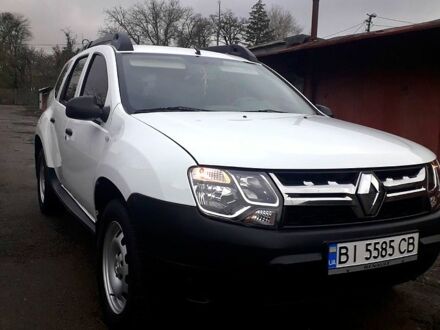 Белый Рено Дастер, объемом двигателя 1.5 л и пробегом 120 тыс. км за 11200 $, фото 1 на Automoto.ua