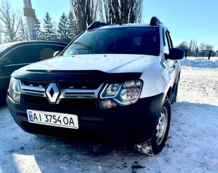 Белый Рено Дастер, объемом двигателя 1.5 л и пробегом 270 тыс. км за 9500 $, фото 1 на Automoto.ua