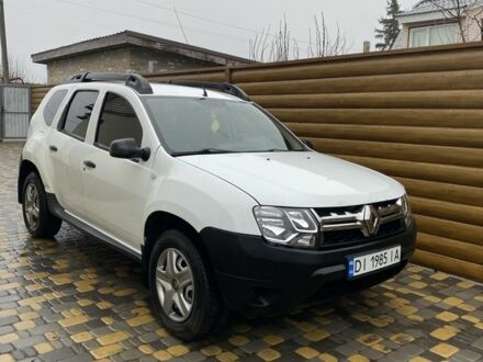 Белый Рено Дастер, объемом двигателя 1.5 л и пробегом 410 тыс. км за 8000 $, фото 1 на Automoto.ua