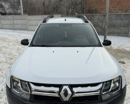 Белый Рено Дастер, объемом двигателя 1.6 л и пробегом 165 тыс. км за 10300 $, фото 1 на Automoto.ua