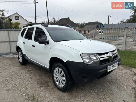 Рено Дастер 2017 в Гадяче на Automoto.ua Белый Рено Дастер, объемом двигателя 1.6 л и пробегом 181 тыс. км за 8300 $, фото 1 на Automoto.ua