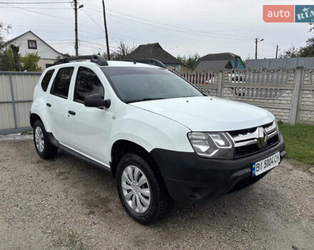 Белый Рено Дастер, объемом двигателя 1.6 л и пробегом 181 тыс. км за 8300 $, фото 1 на Automoto.ua
