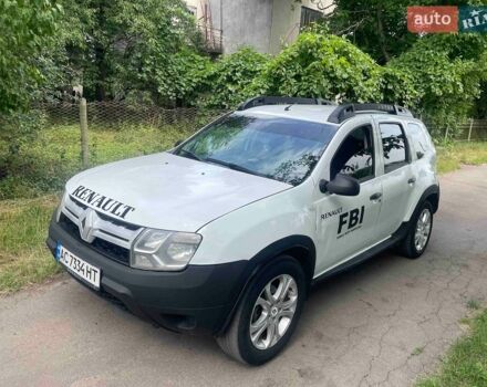 Белый Рено Дастер, объемом двигателя 1.46 л и пробегом 350 тыс. км за 6900 $, фото 1 на Automoto.ua