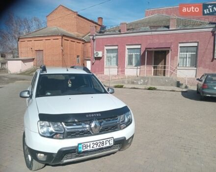 Белый Рено Дастер, объемом двигателя 1.6 л и пробегом 98 тыс. км за 9900 $, фото 1 на Automoto.ua
