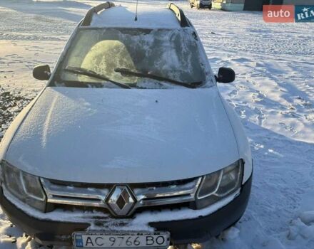 Белый Рено Дастер, объемом двигателя 1.46 л и пробегом 392 тыс. км за 8000 $, фото 1 на Automoto.ua