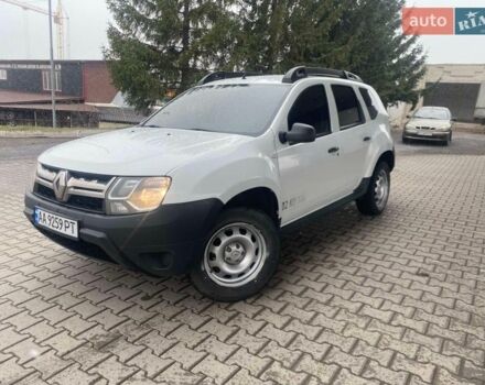 Белый Рено Дастер, объемом двигателя 1.46 л и пробегом 189 тыс. км за 8399 $, фото 1 на Automoto.ua