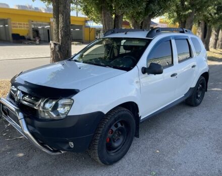 Белый Рено Дастер, объемом двигателя 1.5 л и пробегом 220 тыс. км за 6700 $, фото 1 на Automoto.ua