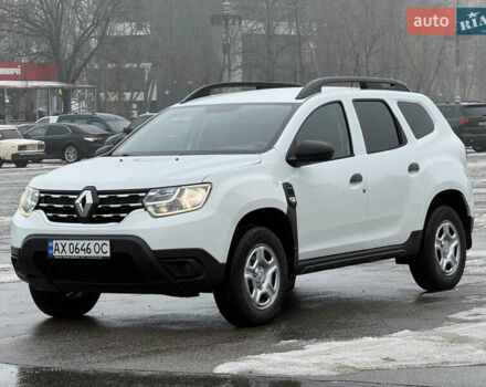 Белый Рено Дастер, объемом двигателя 1.6 л и пробегом 64 тыс. км за 14700 $, фото 1 на Automoto.ua