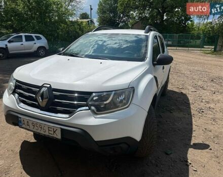 Белый Рено Дастер, объемом двигателя 1.46 л и пробегом 312 тыс. км за 8800 $, фото 1 на Automoto.ua