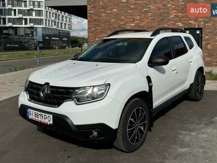 Рено Дастер 2018 в Киеве на Automoto.ua Белый Рено Дастер, объемом двигателя 1.5 л и пробегом 145 тыс. км за 14444 $, фото 1 на Automoto.ua