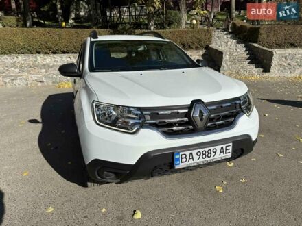 Белый Рено Дастер, объемом двигателя 1.46 л и пробегом 213 тыс. км за 13400 $, фото 1 на Automoto.ua