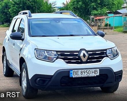 Белый Рено Дастер, объемом двигателя 1.5 л и пробегом 63 тыс. км за 14500 $, фото 1 на Automoto.ua