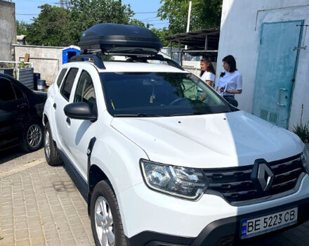 Белый Рено Дастер, объемом двигателя 1.6 л и пробегом 175 тыс. км за 12600 $, фото 1 на Automoto.ua