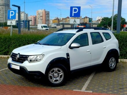 Рено Дастер 2018 в Киеве на Automoto.ua Белый Рено Дастер, объемом двигателя 1.5 л и пробегом 90 тыс. км за 13950 $, фото 1 на Automoto.ua