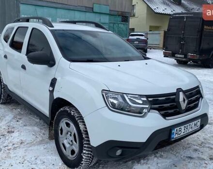 Белый Рено Дастер, объемом двигателя 1.46 л и пробегом 219 тыс. км за 15200 $, фото 1 на Automoto.ua