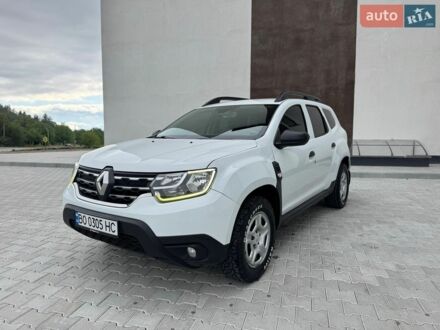 Белый Рено Дастер, объемом двигателя 1.5 л и пробегом 309 тыс. км за 12800 $, фото 1 на Automoto.ua