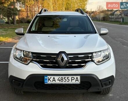 Белый Рено Дастер, объемом двигателя 1.5 л и пробегом 149 тыс. км за 13800 $, фото 1 на Automoto.ua