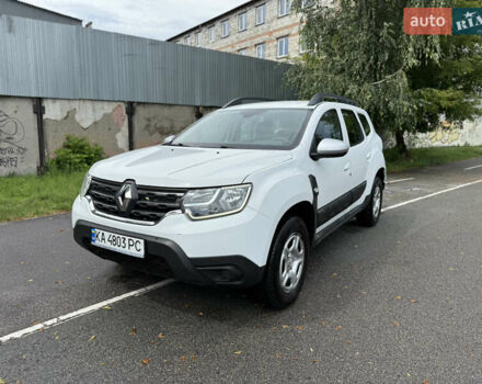 Белый Рено Дастер, объемом двигателя 1.46 л и пробегом 97 тыс. км за 13899 $, фото 1 на Automoto.ua