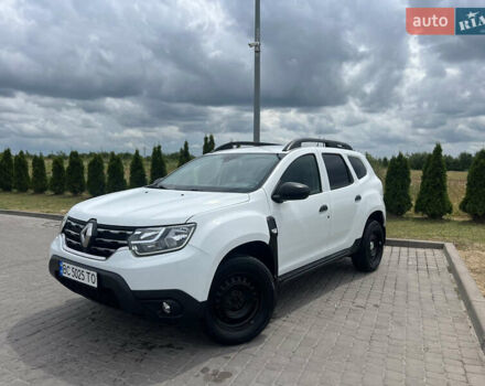 Белый Рено Дастер, объемом двигателя 1.46 л и пробегом 273 тыс. км за 11500 $, фото 1 на Automoto.ua