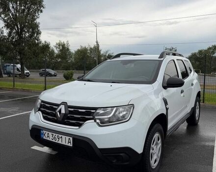 Белый Рено Дастер, объемом двигателя 1.5 л и пробегом 170 тыс. км за 13600 $, фото 1 на Automoto.ua