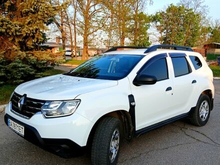 Рено Дастер 2018 в Кропивницком (Кировограде) на Automoto.ua Белый Рено Дастер, объемом двигателя 1.6 л и пробегом 90 тыс. км за 14800 $, фото 1 на Automoto.ua