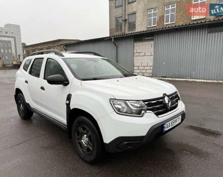 Белый Рено Дастер, объемом двигателя 1.46 л и пробегом 390 тыс. км за 12000 $, фото 1 на Automoto.ua