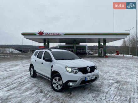 Белый Рено Дастер, объемом двигателя 1.46 л и пробегом 169 тыс. км за 12500 $, фото 1 на Automoto.ua