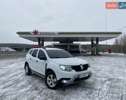 Белый Рено Дастер, объемом двигателя 1.46 л и пробегом 169 тыс. км за 12500 $, фото 1 на Automoto.ua
