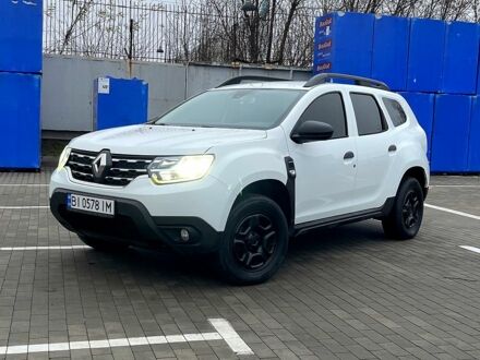 Белый Рено Дастер, объемом двигателя 1.5 л и пробегом 170 тыс. км за 12600 $, фото 1 на Automoto.ua