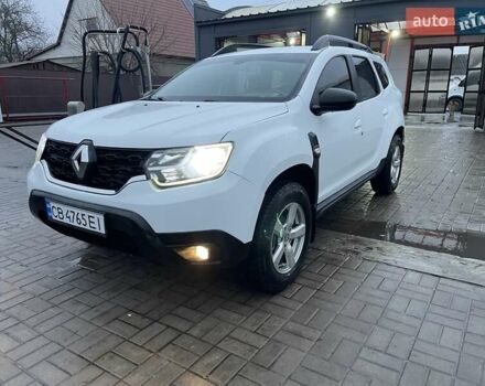 Белый Рено Дастер, объемом двигателя 1.6 л и пробегом 114 тыс. км за 13500 $, фото 1 на Automoto.ua