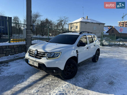 Белый Рено Дастер, объемом двигателя 1.5 л и пробегом 285 тыс. км за 10950 $, фото 1 на Automoto.ua